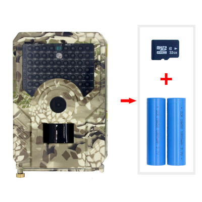 PR200 κάμερες CMOS 12MP 1080P ιχνών κυνηγιού
