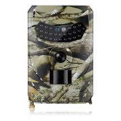 Υπαίθρια Pr100 κάμερα ιχνών κυνηγιού HD 12MP με τη νυχτερινή όραση καρτών SD