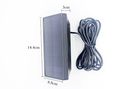 Εξάρτημα καμερών μπαταριών επιτροπής 2400mAH ηλιακής ενέργειας IP54 9V 16w